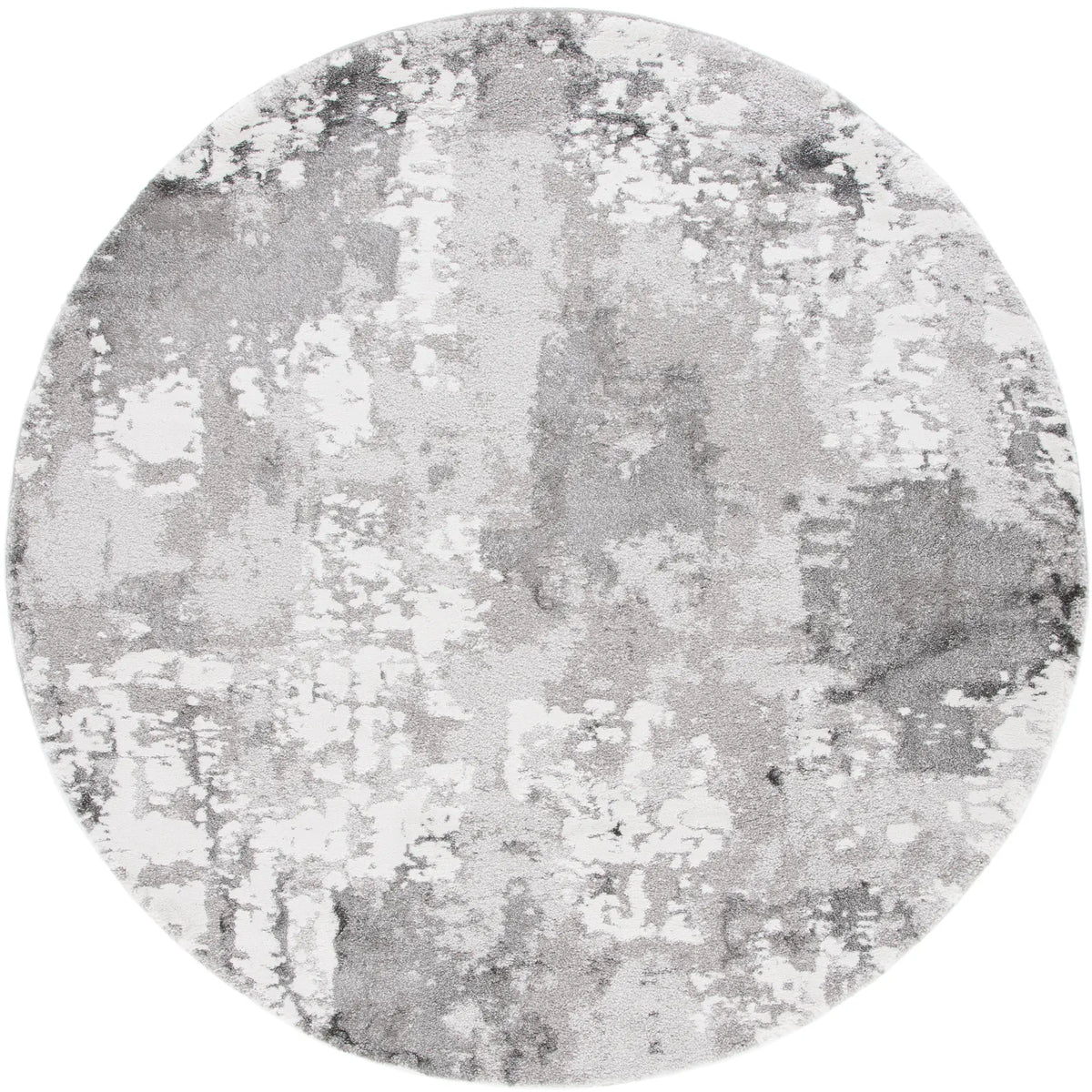 Safavieh Century 300 6'-7" x 6'-7" Rug in Grey / Ivory