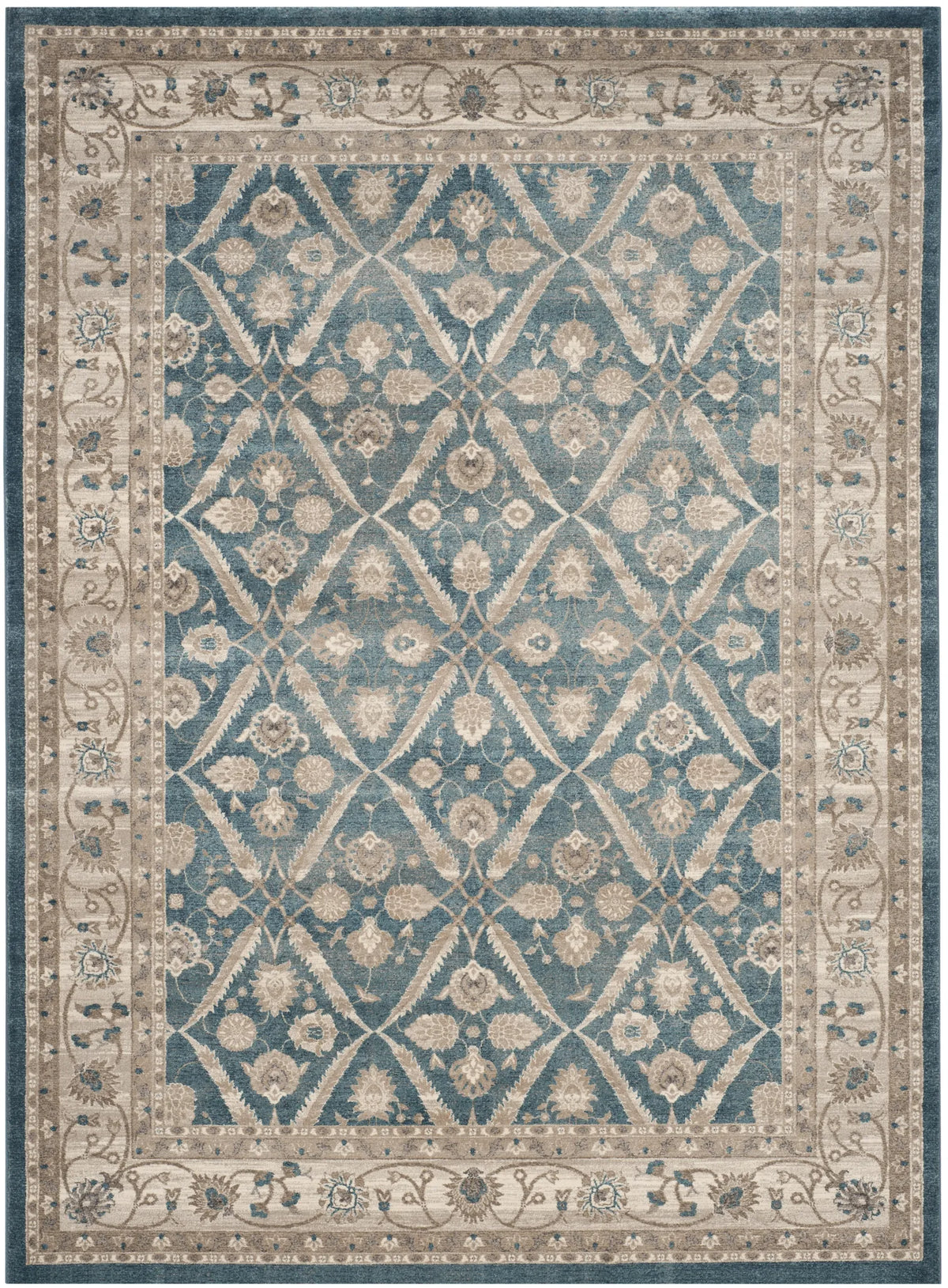 Safavieh Sofia 10'-0" x 14'-0" Rug in Blue / Beige