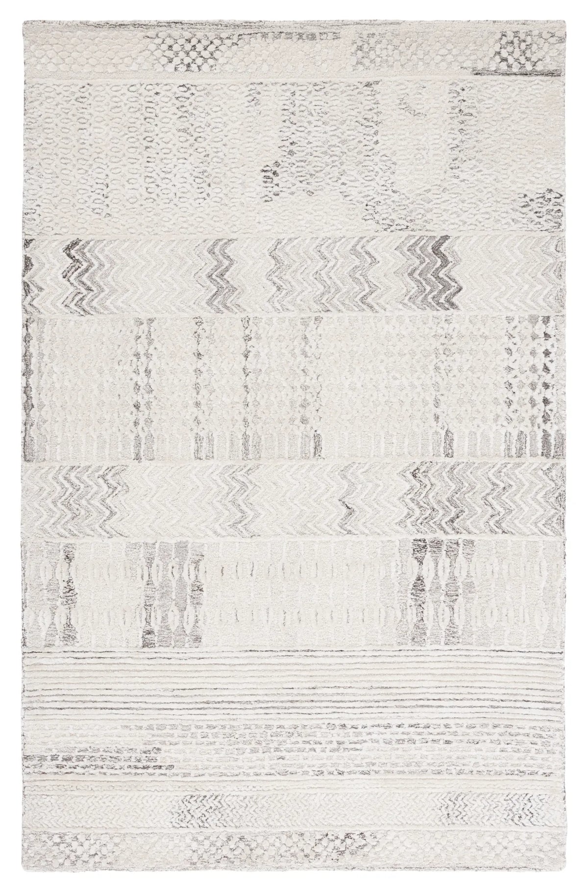 Safavieh Glamour 4'-0" x 6'-0" Rug in Natural / Ivory