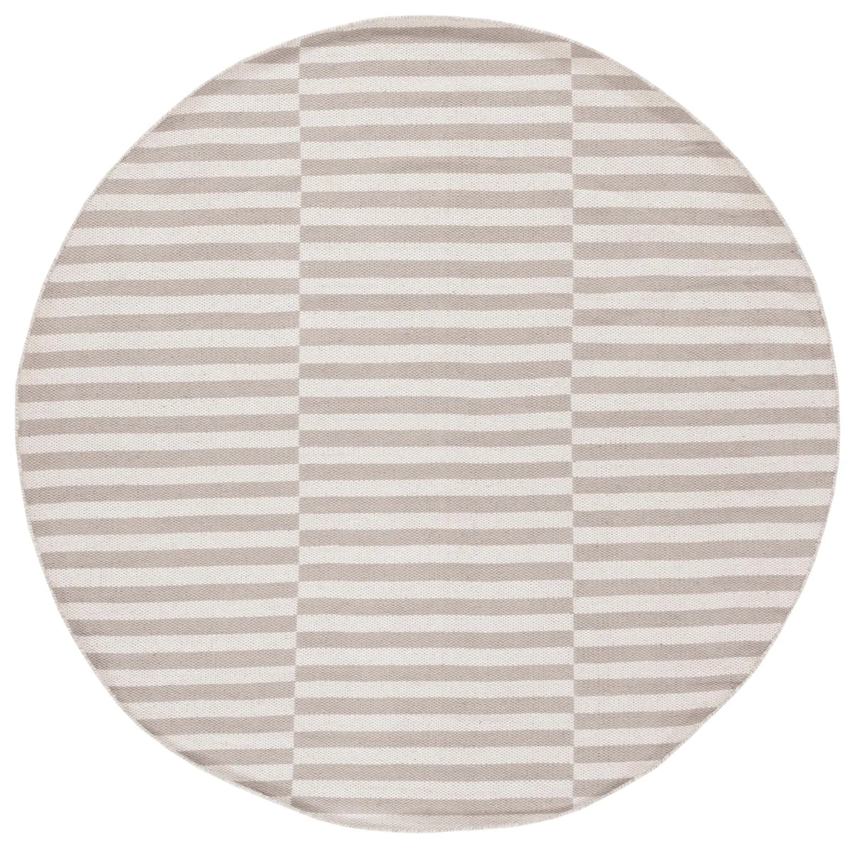 Safavieh Montauk 6'-0" x 6'-0" Rug in Ivory / Light Grey