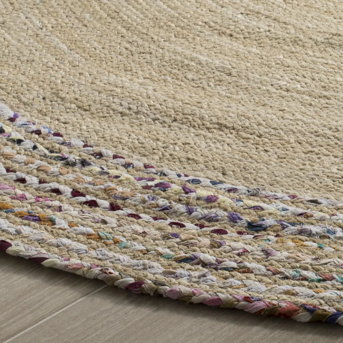 Safavieh Cape Cod 5'-0" x 5'-0" Rug in Ivory / Light Beige