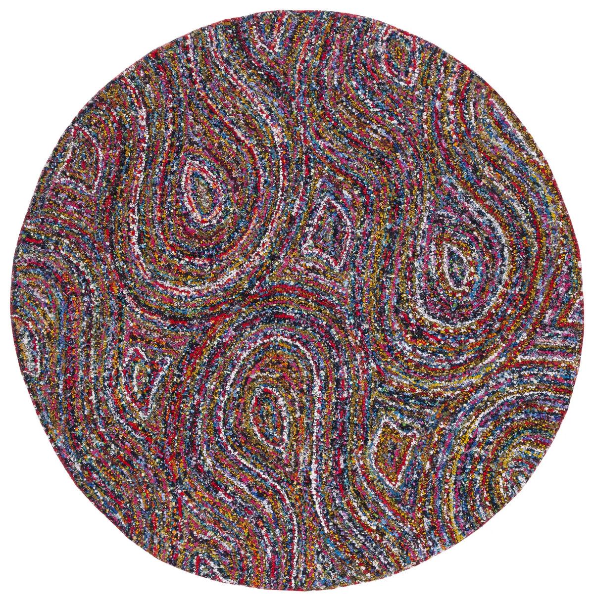 Safavieh Nantucket 6'-0" x 6'-0" Rug in Multi