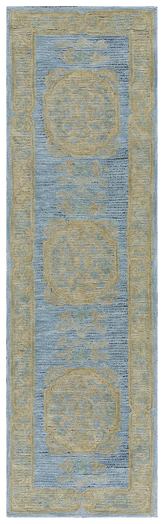 Safavieh Savonnerie 2'-3" x 8'-0" Rug in Blue / Beige