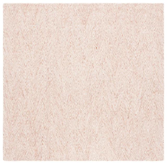 Safavieh Abstract 6'-0" x 6'-0" Rug in Brown / Ivory