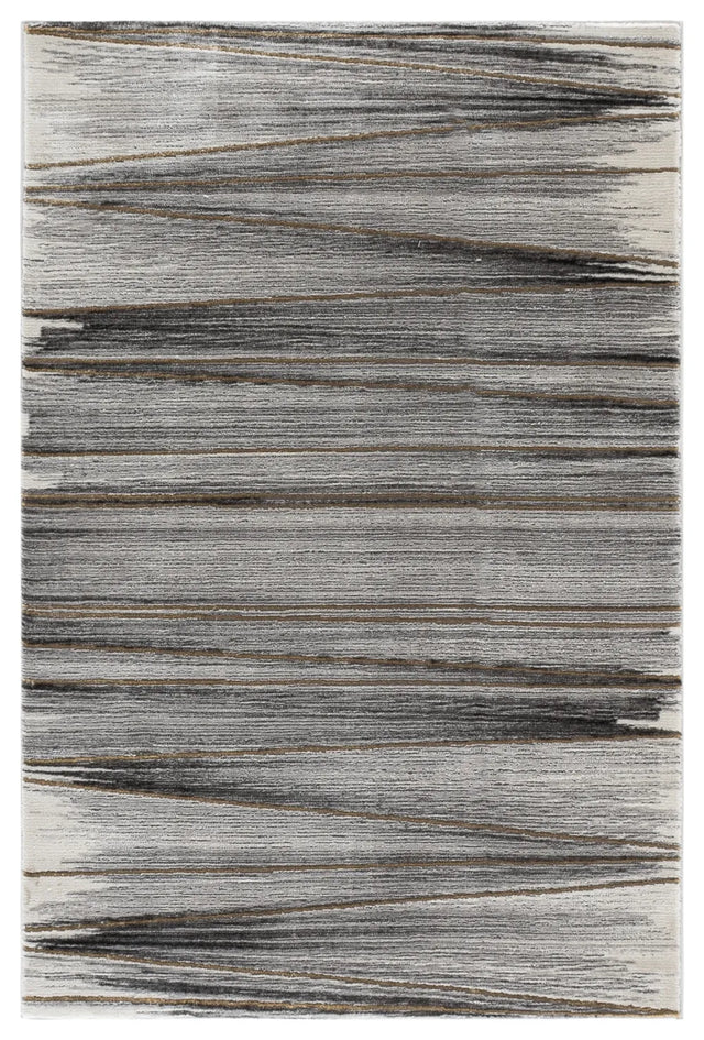 Safavieh Craft 4'-0" x 6'-0" Rug in Grey / Gold