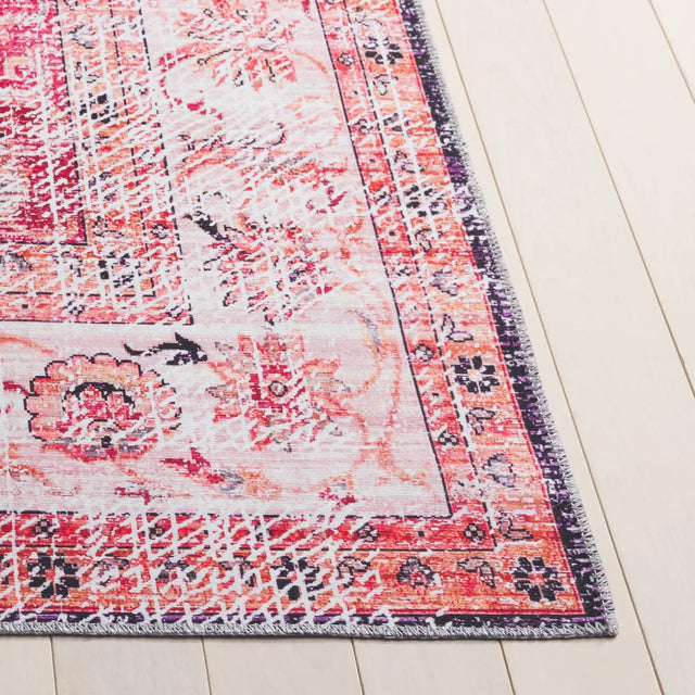 Safavieh Arizona 4'-0" x 6'-0" Rug in Red / Beige