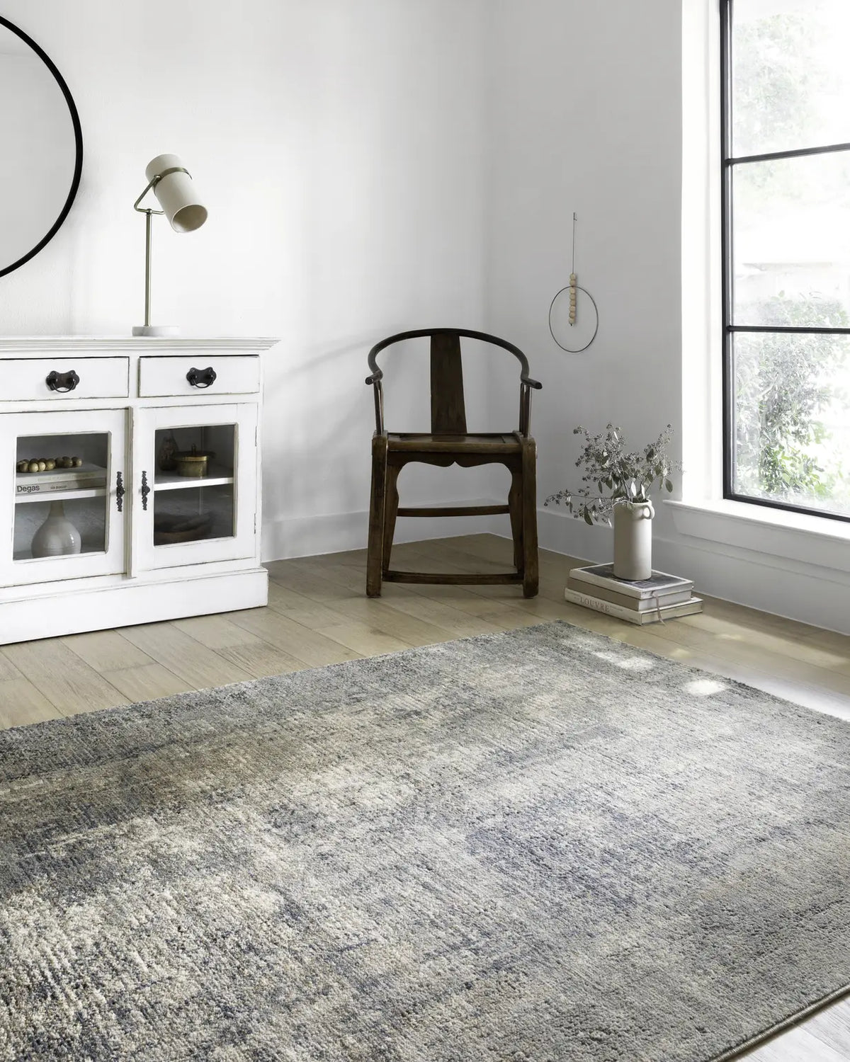 Loloi Teagan Tea-05 Denim/Slate Rugs - room scene 1