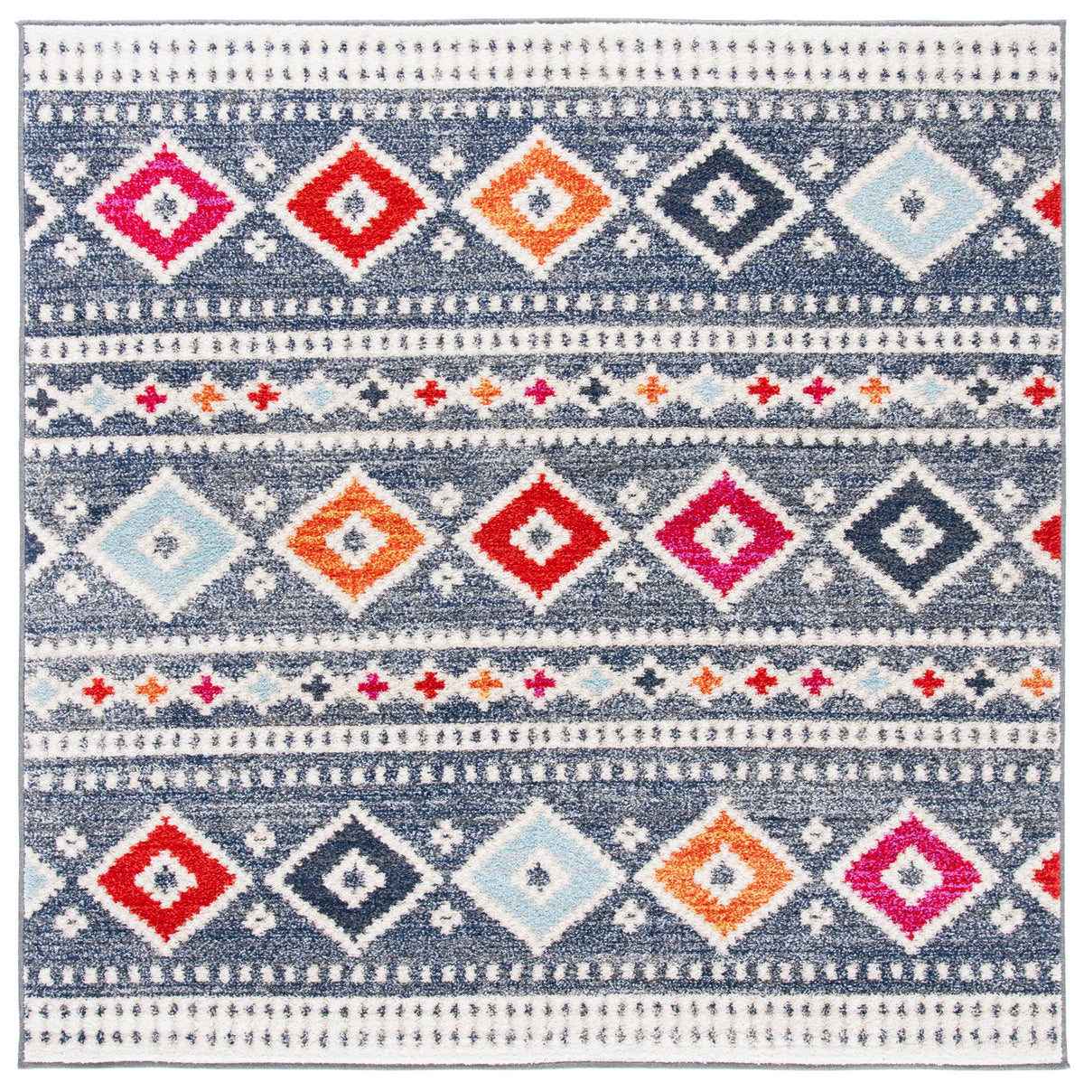 Safavieh Adirondack 6'-0" x 6'-0" Rug in Grey / Ivory