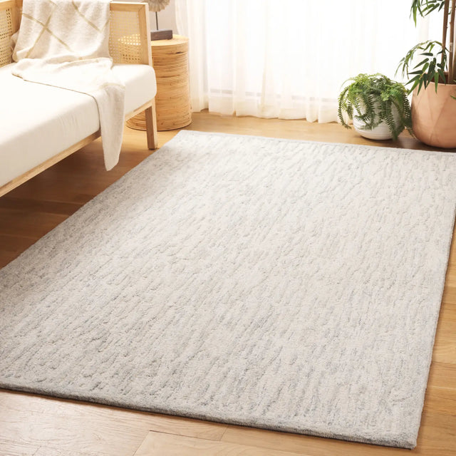 Safavieh Ebony 4'-0" x 6'-0" Rug in Blue / Ivory