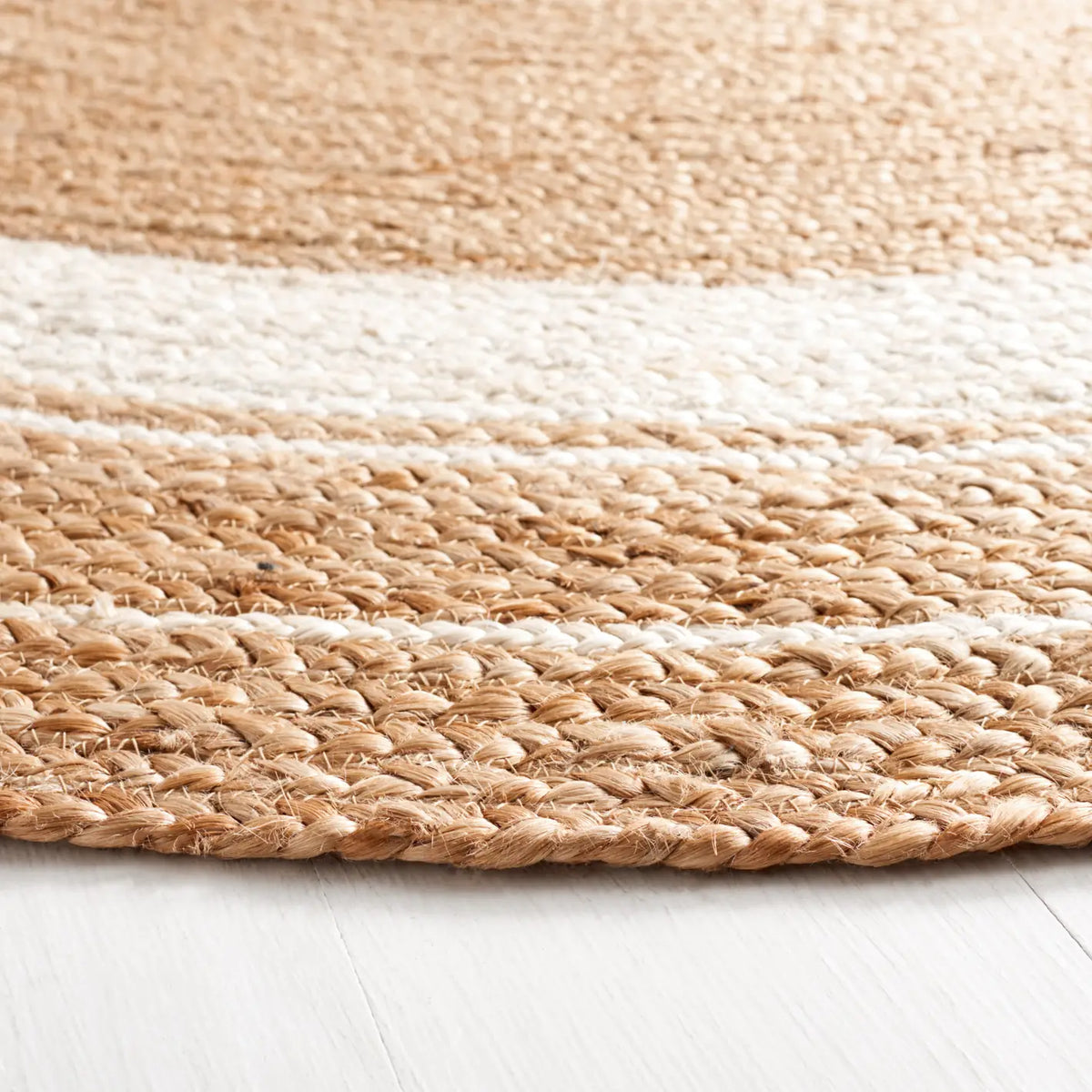 Safavieh Natural Fiber 6'-0" x 6'-0" Rug in Natural / Ivory