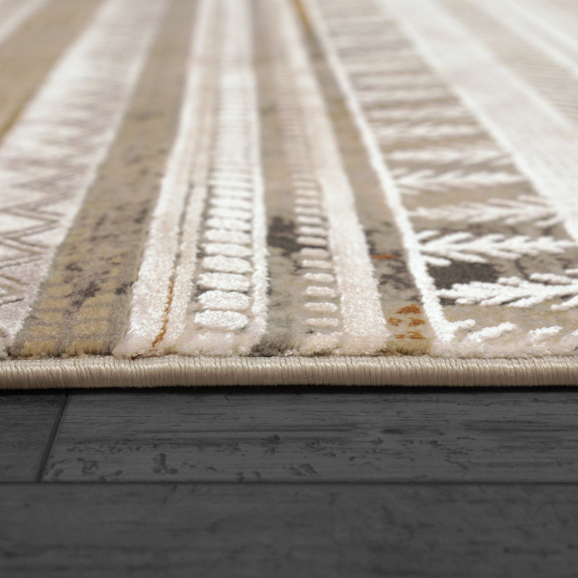 Dynamic Rugs Ruby 2182 Ivory/Taupe/Grey Area Rug