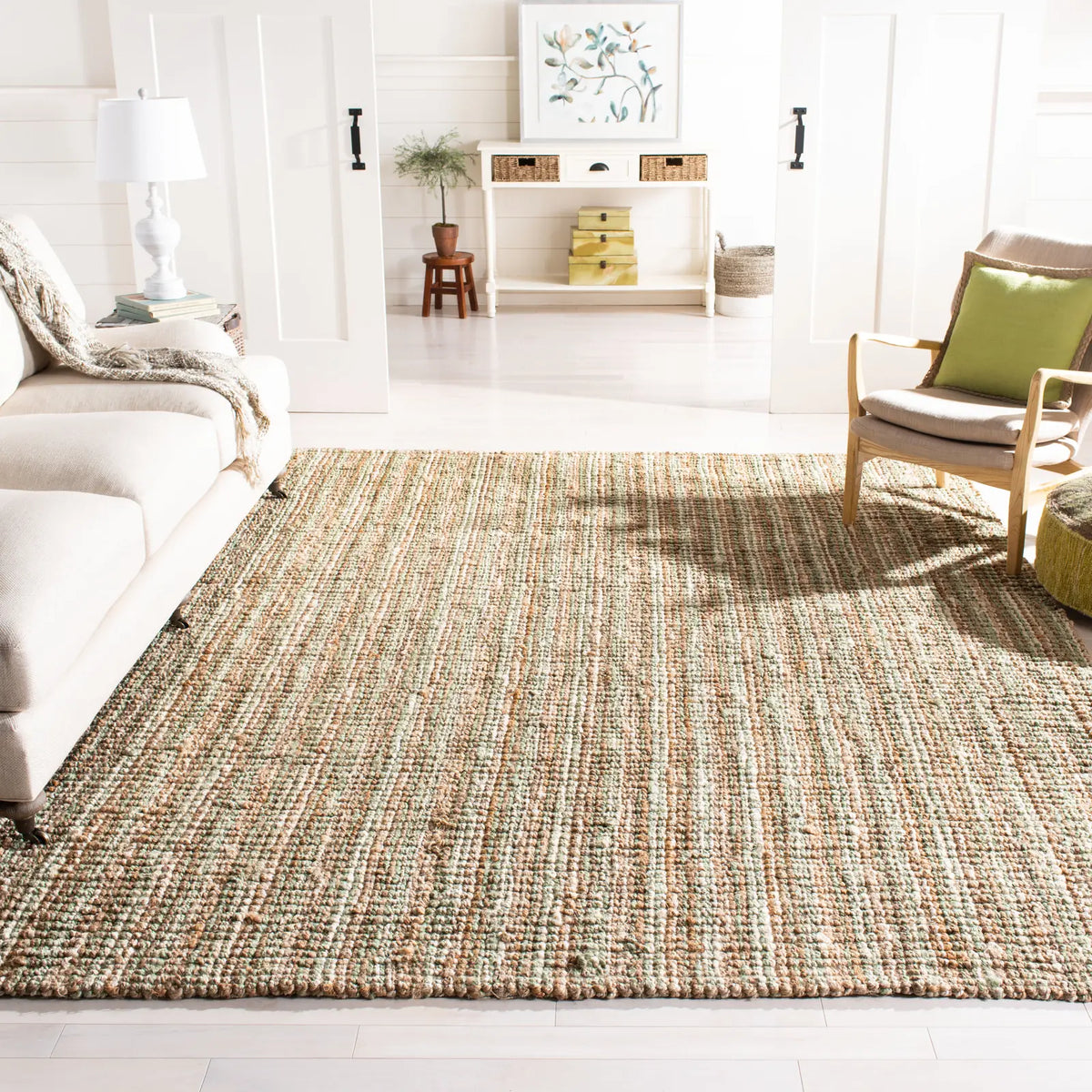 Safavieh Natural Fiber 10'-0" x 14'-0" Rug in Sage / Natural