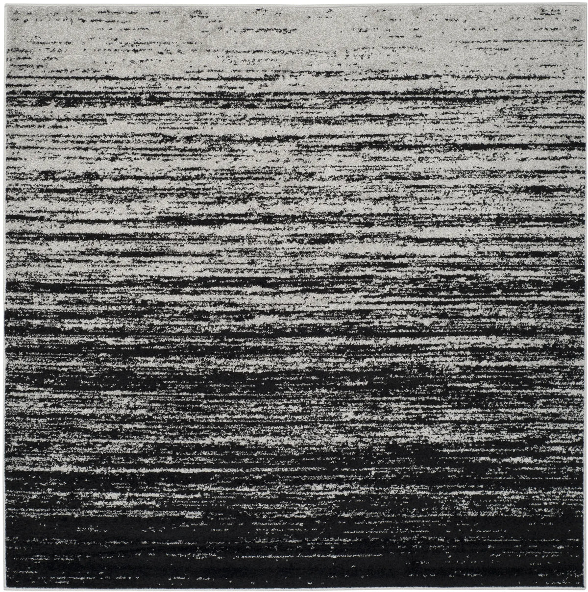 Safavieh Adirondack 6'-0" x 6'-0" Rug in Silver / Black