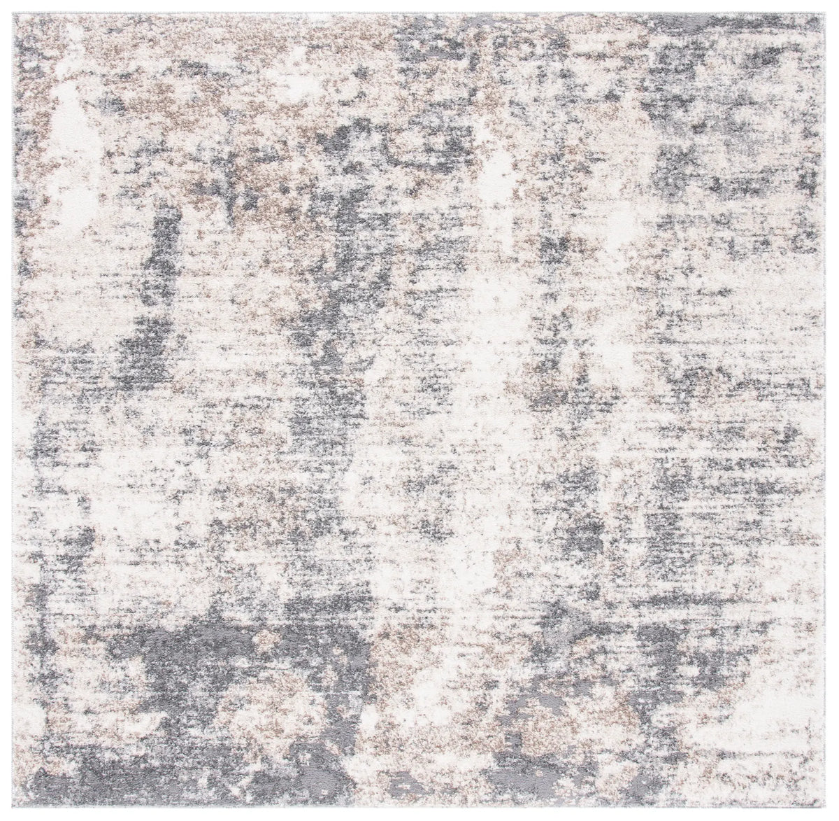 Safavieh Aston 6'-7" x 6'-7" Rug in Ivory / Grey
