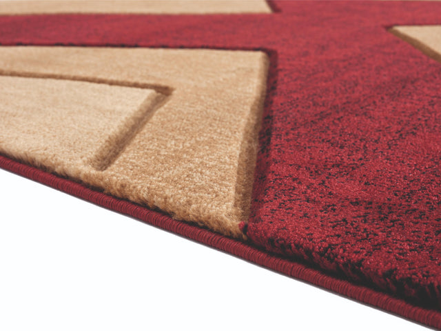United Weavers Bristol Zine Burgundy (2050-10034) Rugs