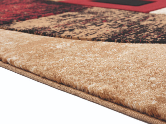 United Weavers Bristol Epsilon Burgundy (2050-10134) Rugs