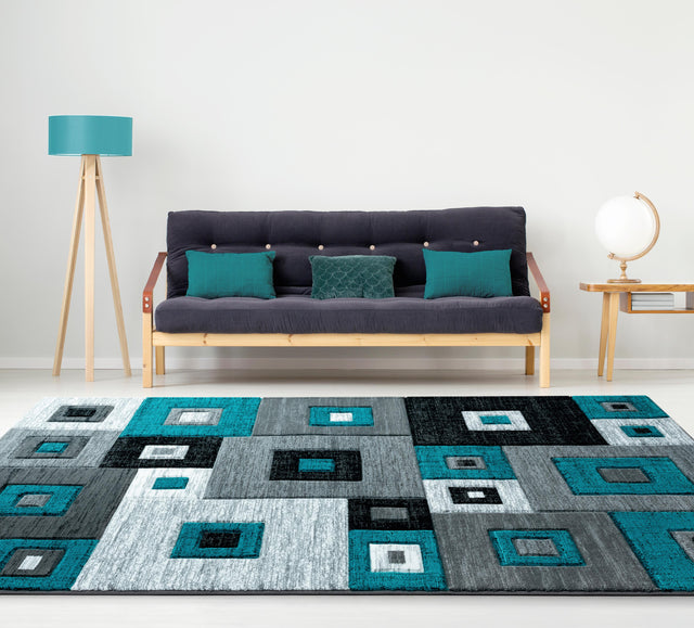 United Weavers Bristol Cicero Turquoise (2050-10269) Rugs