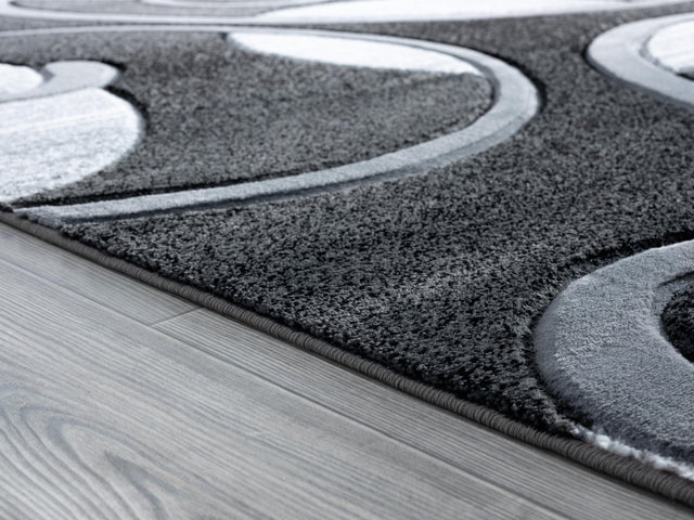 United Weavers Bristol Riley Grey (2050-10372) Rugs