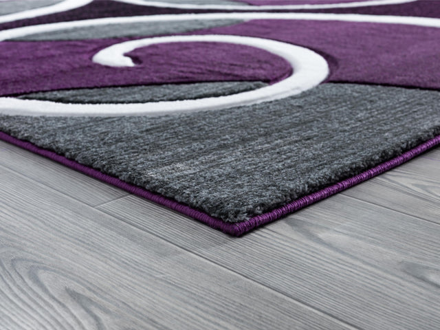 United Weavers Bristol Riley Plum (2050-10382) Rugs