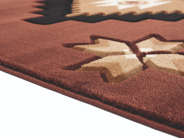 United Weavers Bristol Caliente Brown (2050-10450) Rugs