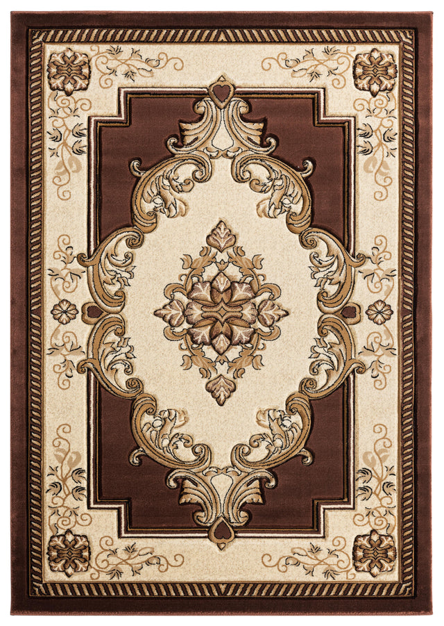 United Weavers Bristol Fallon Chocolate (2050-10551) Rugs