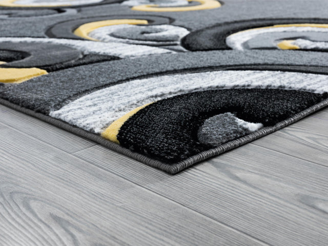 United Weavers Bristol Rhiannon Yellow (2050-11312) Rugs