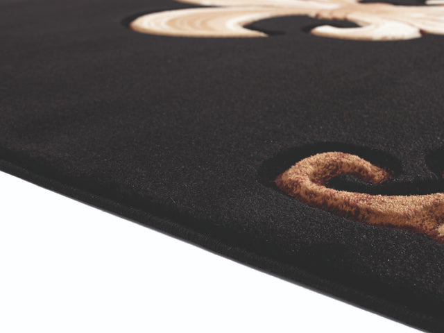 United Weavers Bristol Barnsley Black (2050-11770) Rugs