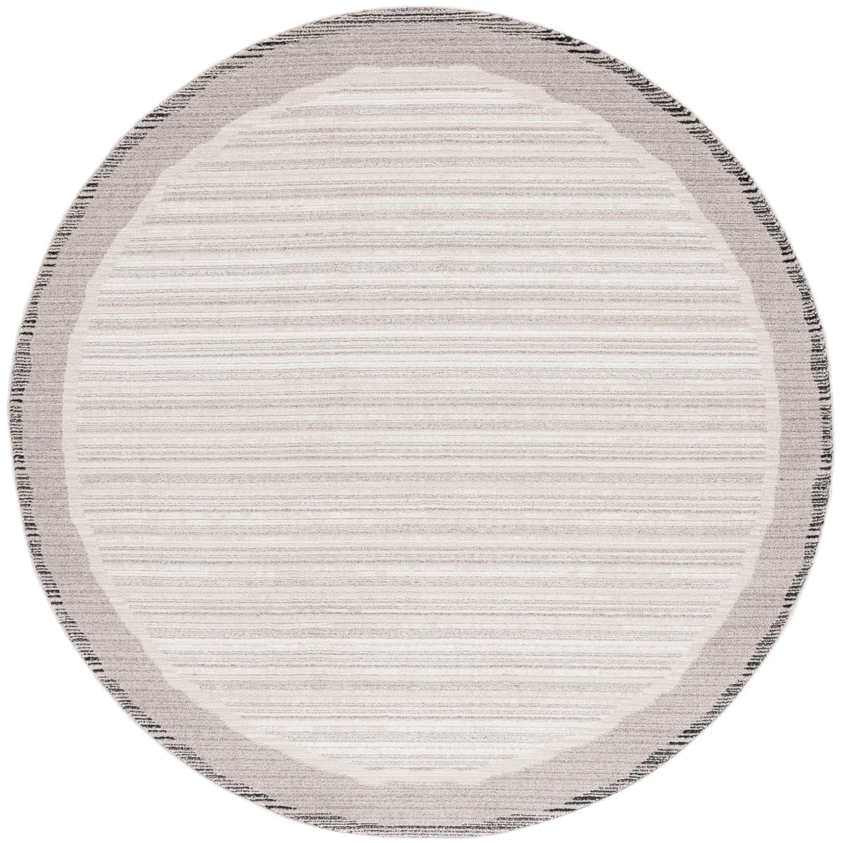 Safavieh Jade 100 6'-7" x 6'-7" Rug in Ivory / Beige Black