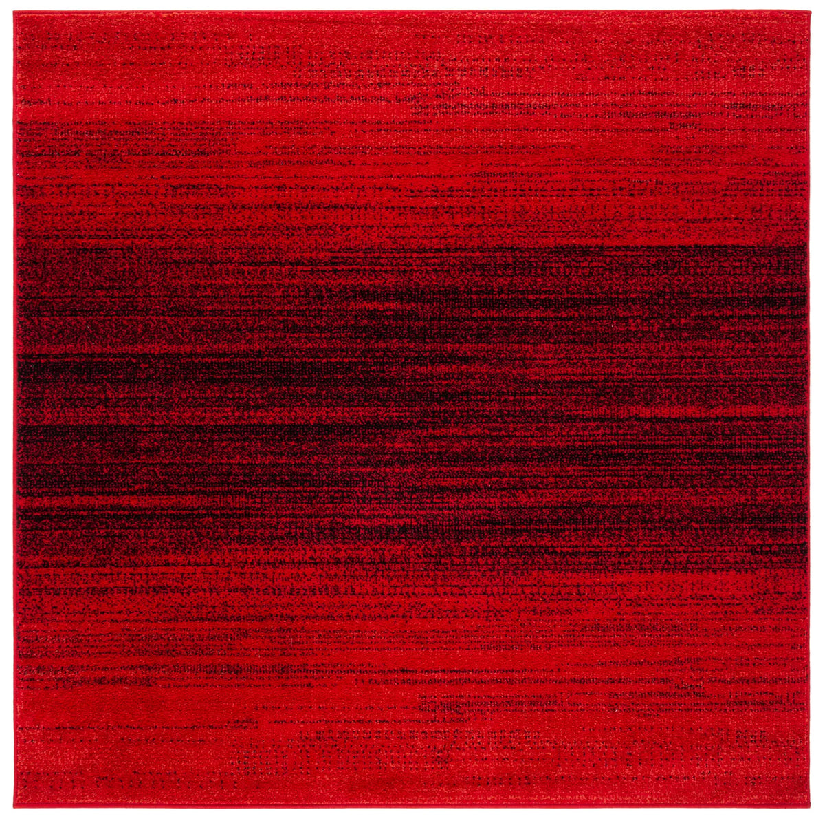 Safavieh Adirondack 6'-0" x 6'-0" Rug in Red / Black