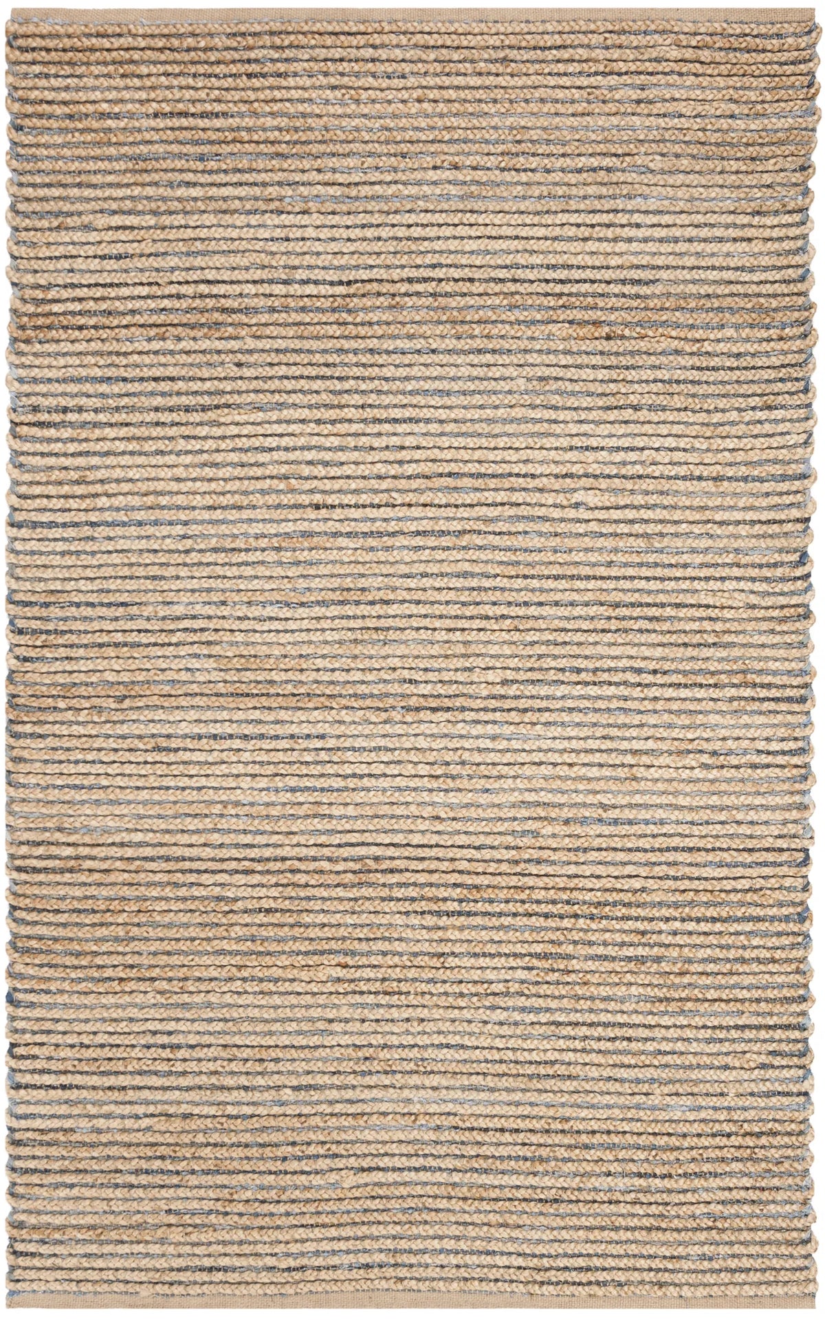 Safavieh Cape Cod 4'-0" x 6'-0" Rug in Natural / Blue