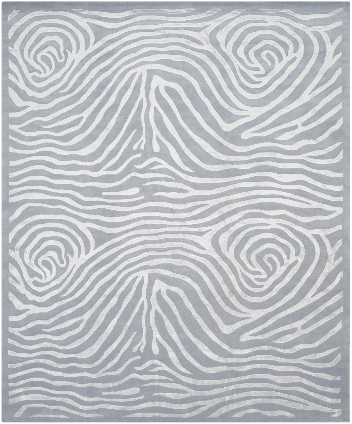 Safavieh Tibetan 8'-0" x 10'-0" Rug in Silver