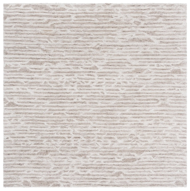 Safavieh Ebony 6'-0" x 6'-0" Rug in Light Brown / Ivory