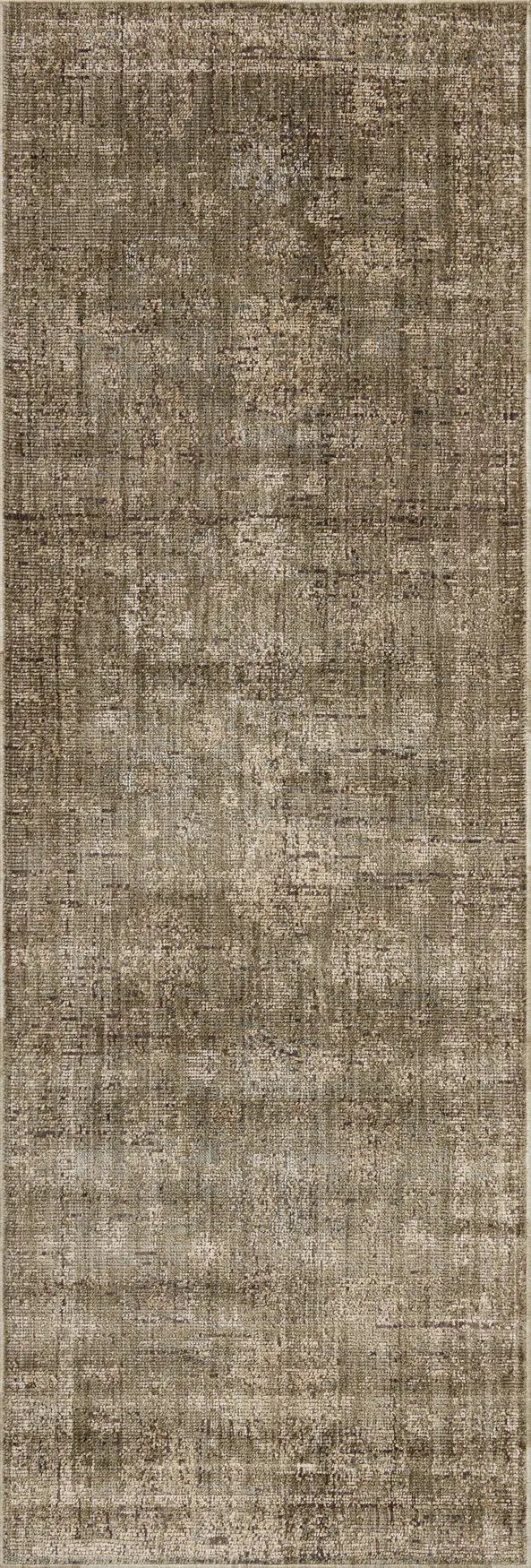 Loloi Priscilla PRL-02 Olive / Sand Rug - runner flat