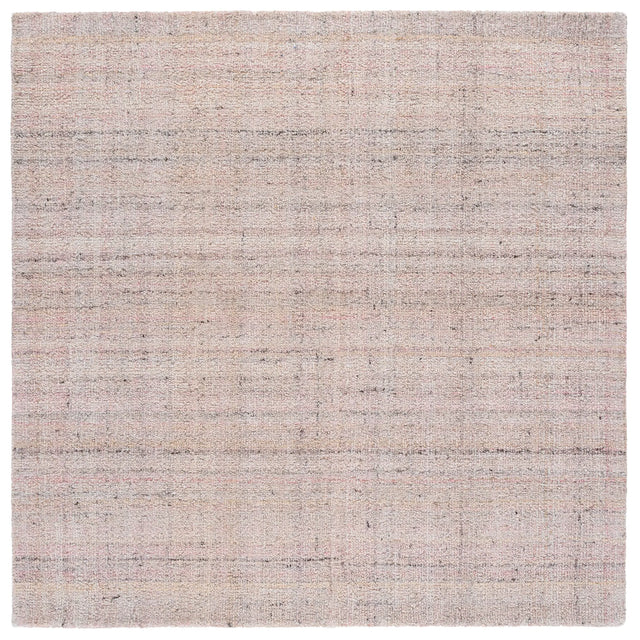 Safavieh Abstract 6'-0" x 6'-0" Rug in Pink / Beige