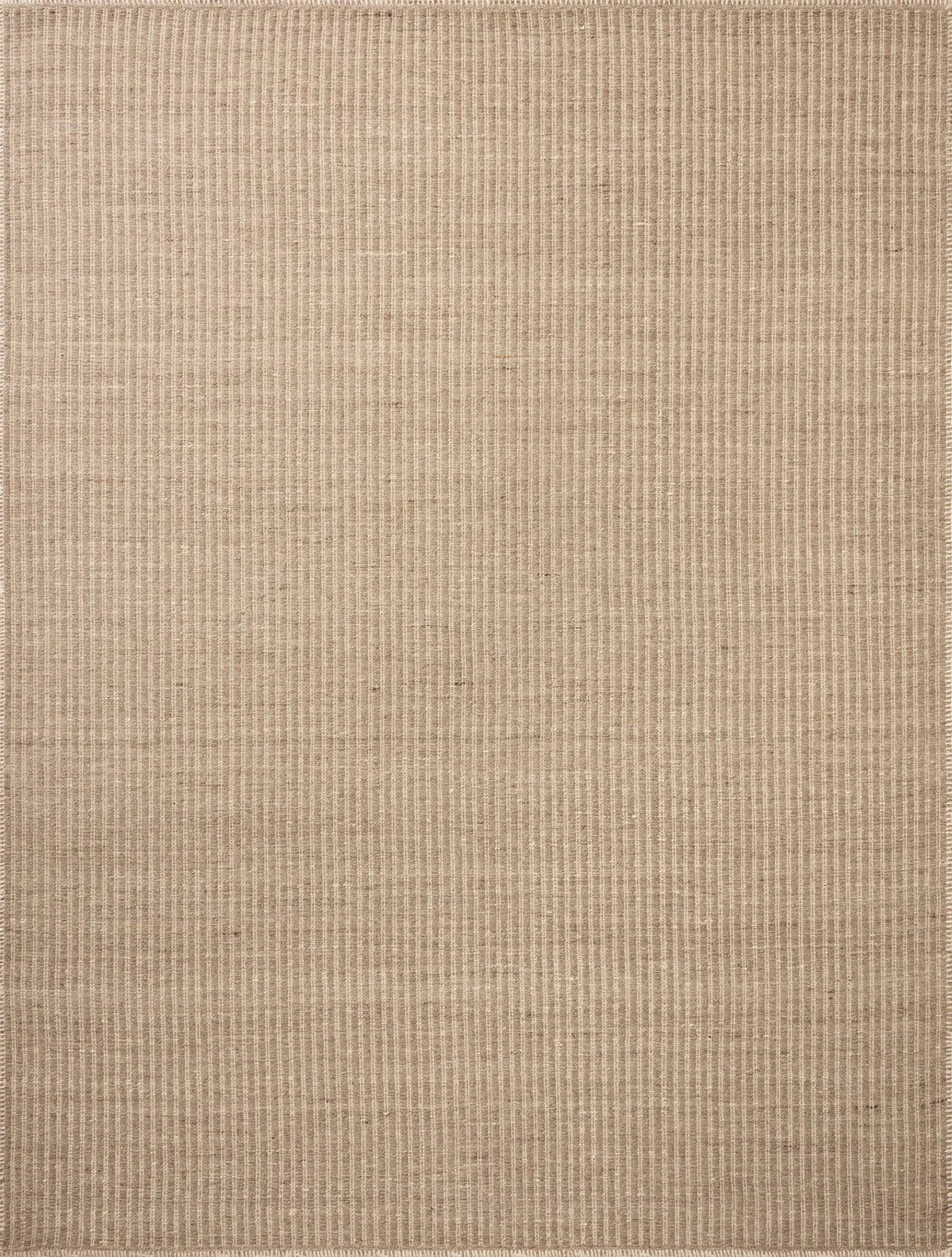 Loloi Elma ELM-01 Contemporary Hand Woven Dove Rug - main flat