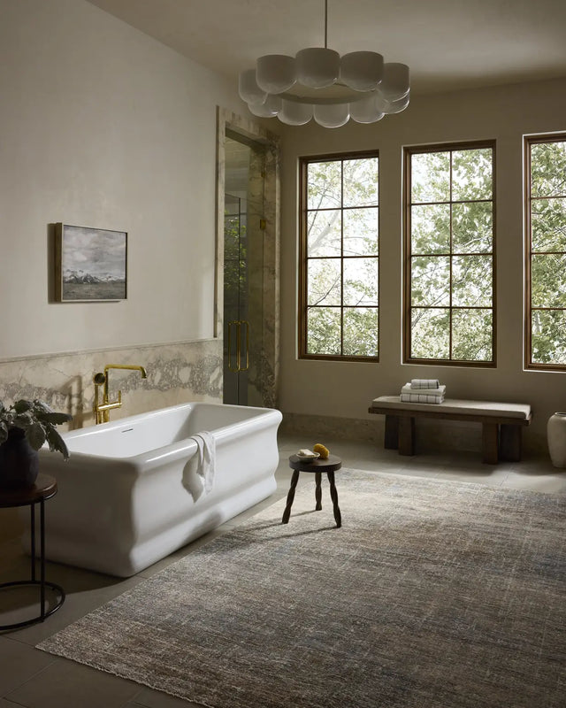 Loloi Winston WIT-02 Sky / Earth Rug - room scene 1