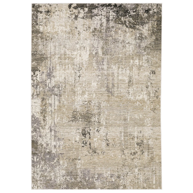 Oriental Weavers Sphinx Nebulous 002X9 Beige/ Grey Rugs - main flat