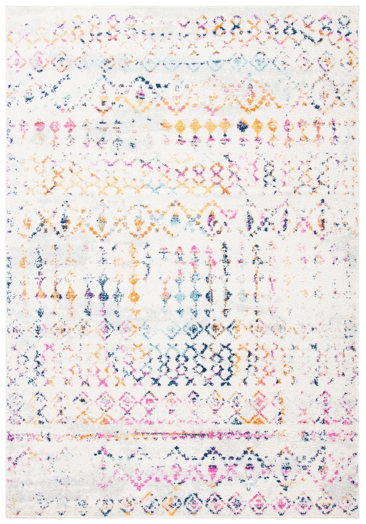 Safavieh Tulum 4'-0" x 6'-0" Rug in Ivory / Gold