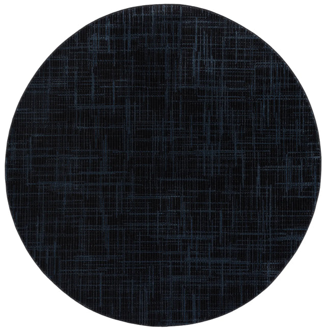 Safavieh Mila 6'-7" x 6'-7" Rug in Dark Blue / Black