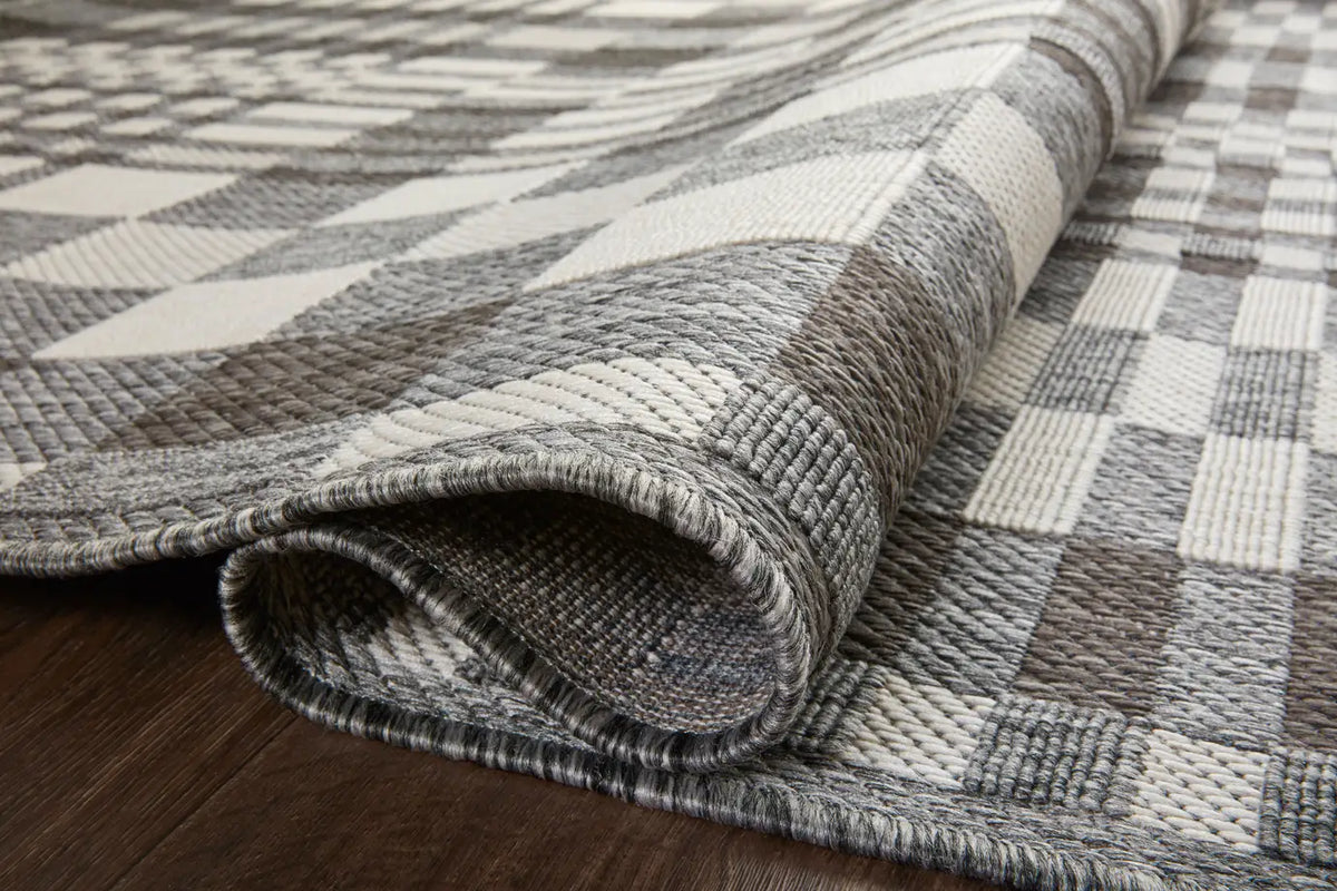 Loloi Rainier Rai-04 Ivory/Pebble Rug - pile height