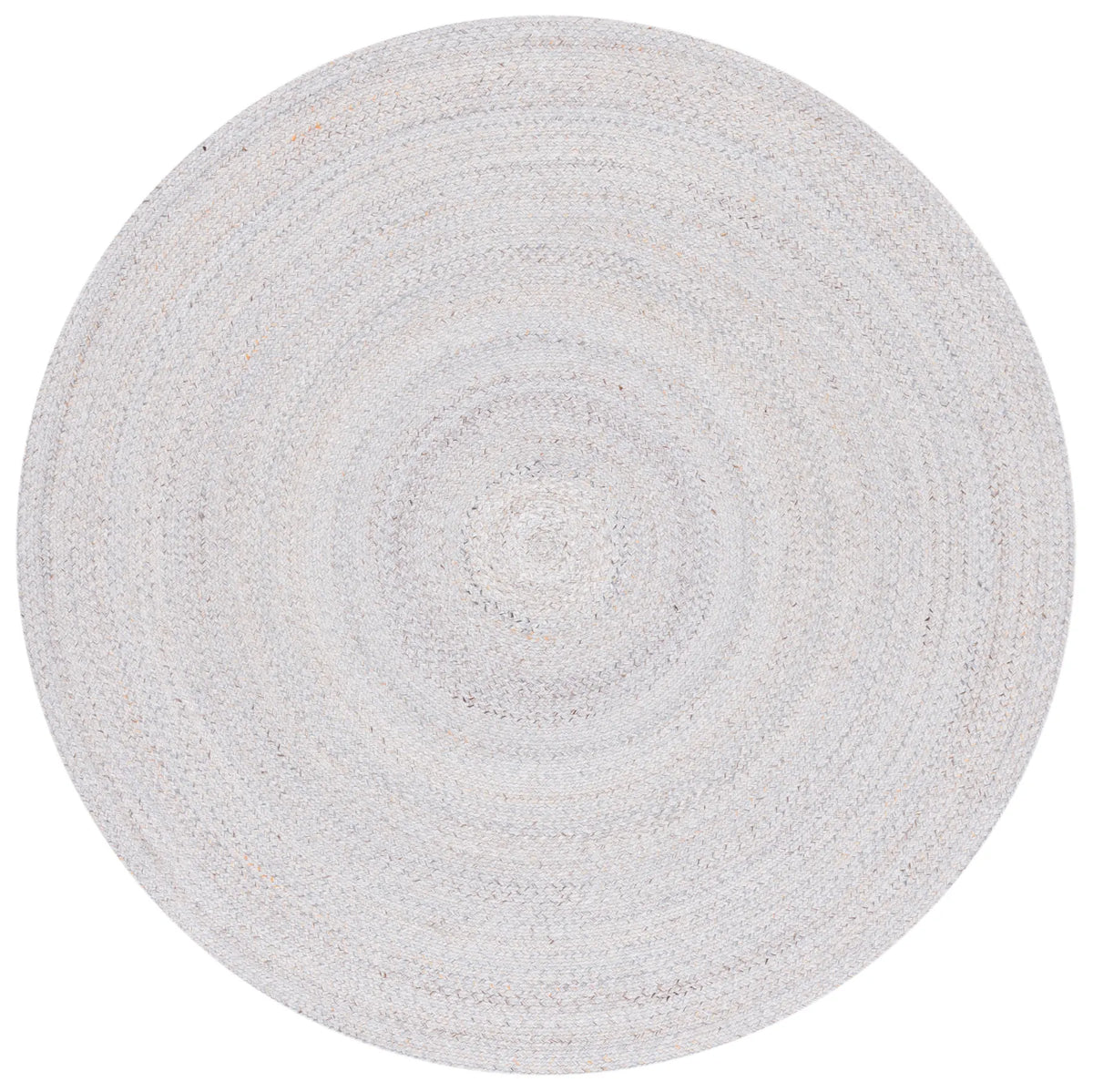 Safavieh Braided 5'-0" x 5'-0" Rug in Grey / Yellow