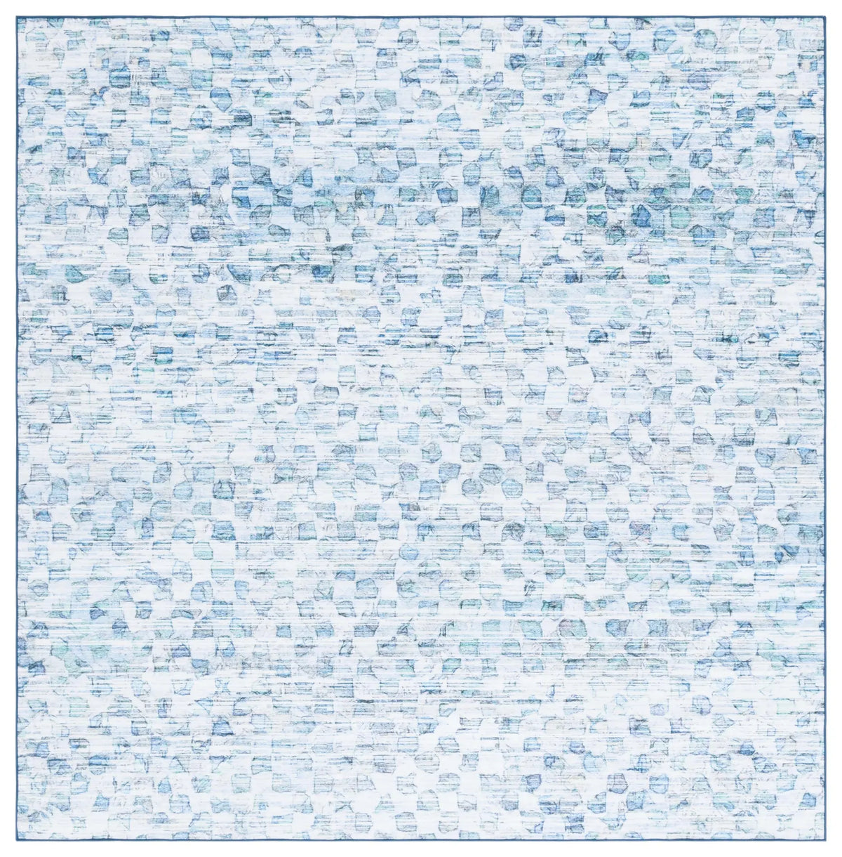 Safavieh Malibu 6'-0" x 6'-0" Rug in Grey / Aqua