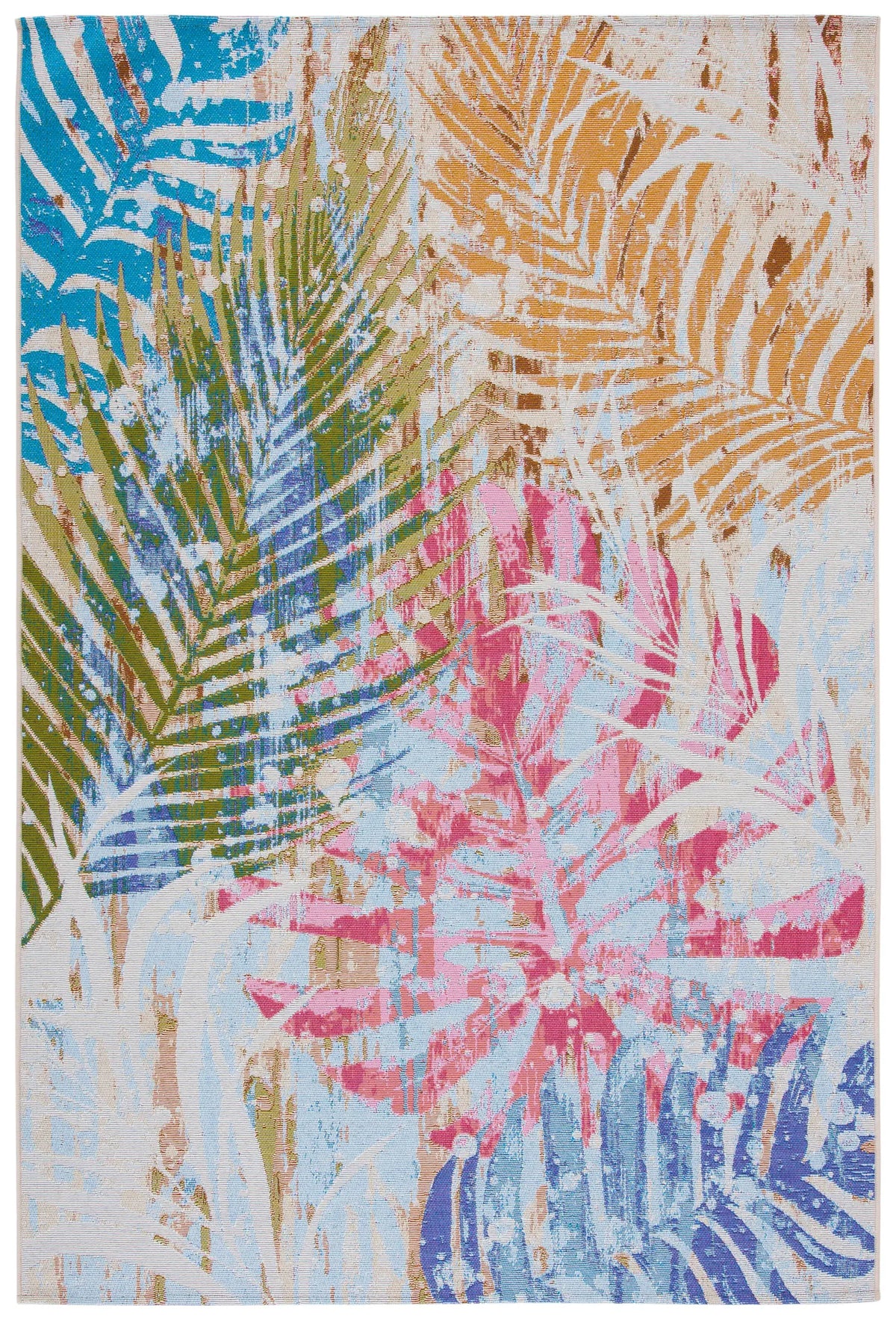 Safavieh Summer 4'-0" x 6'-0" Rug in Blue / Beige