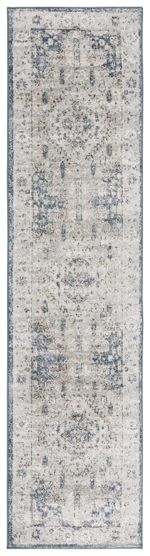 Safavieh Vintage Tabriz 2'-0" x 8'-0" Rug in Grey / Blue