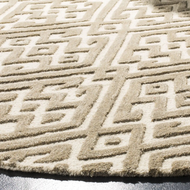 Safavieh Cambridge 6'-0" x 6'-0" Rug in Ivory / Grey