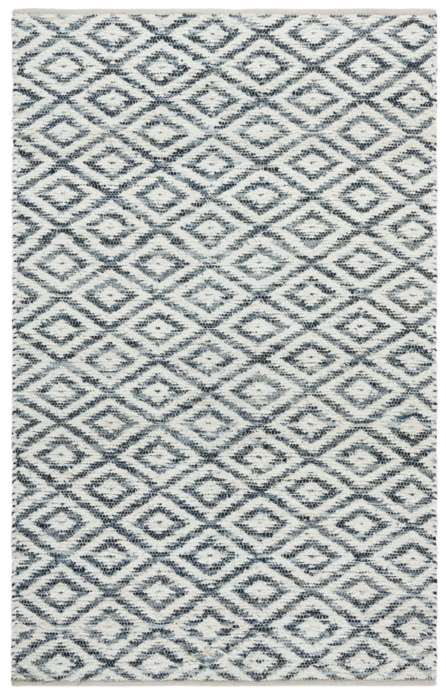 Safavieh Natura 4'-0" x 6'-0" Rug in Navy / Ivory