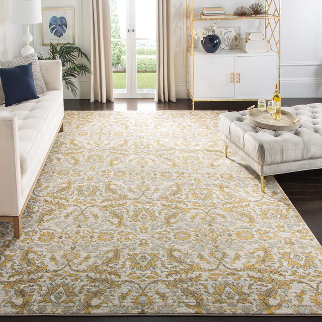 Safavieh Evoke 10'-0" x 14'-0" Rug in Ivory / Gold