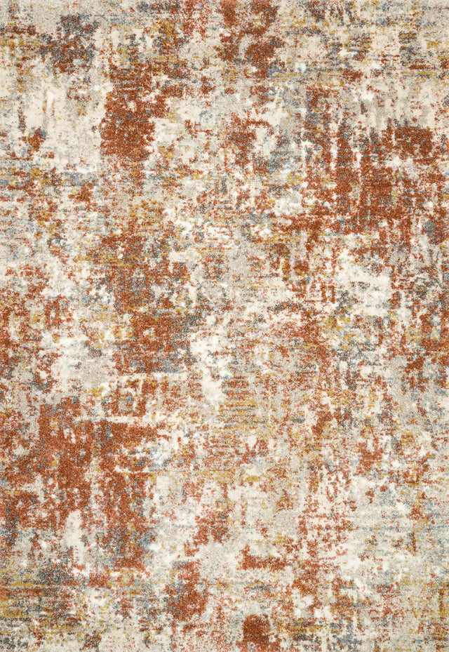 Loloi Landscape Lan-03 Rust Rugs - main flat