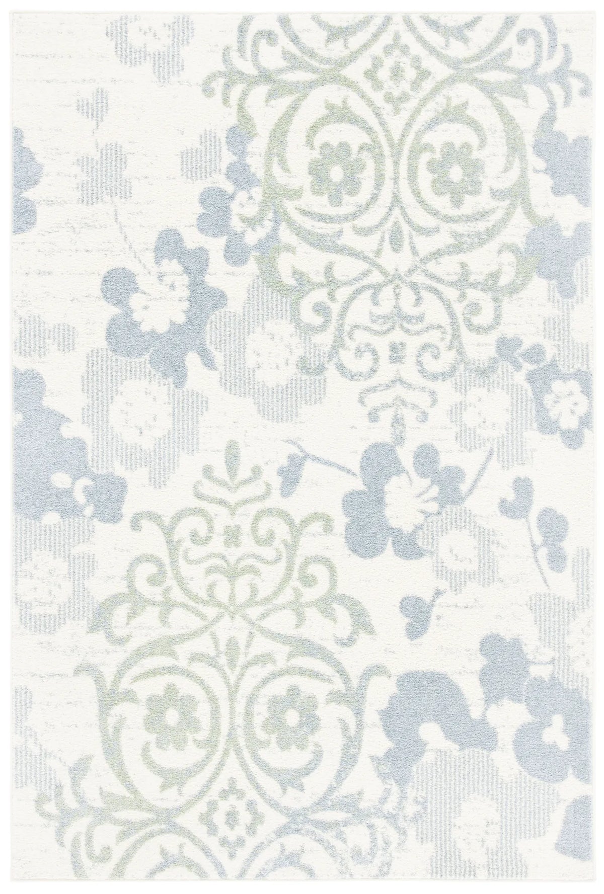 Safavieh Adirondack 4'-5" x 6'-5" Rug in Ivory / Blue