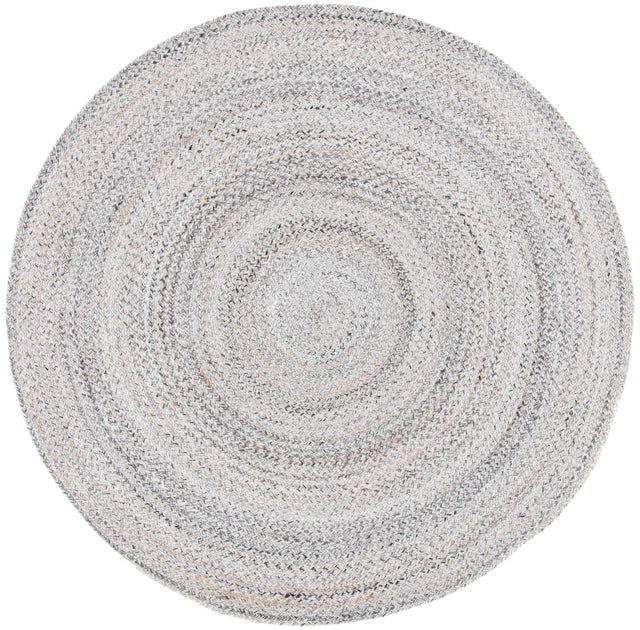 Safavieh Braided 5'-0" x 5'-0" Rug in Grey